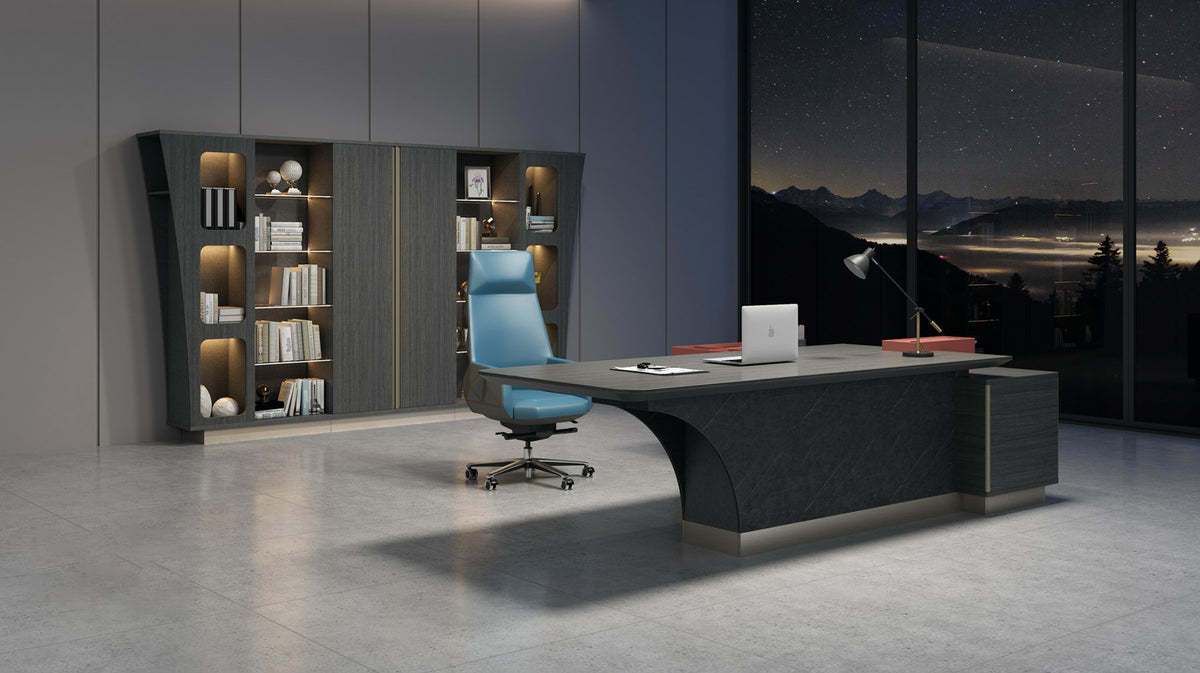 2.4M Executive Desk Office Desks Office Fit Out Furniture Melbourne Australia