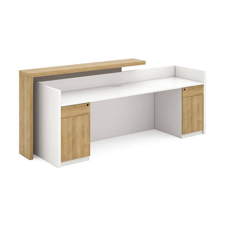 Artemis 2.4M Reception Desk Counter Desks- Left