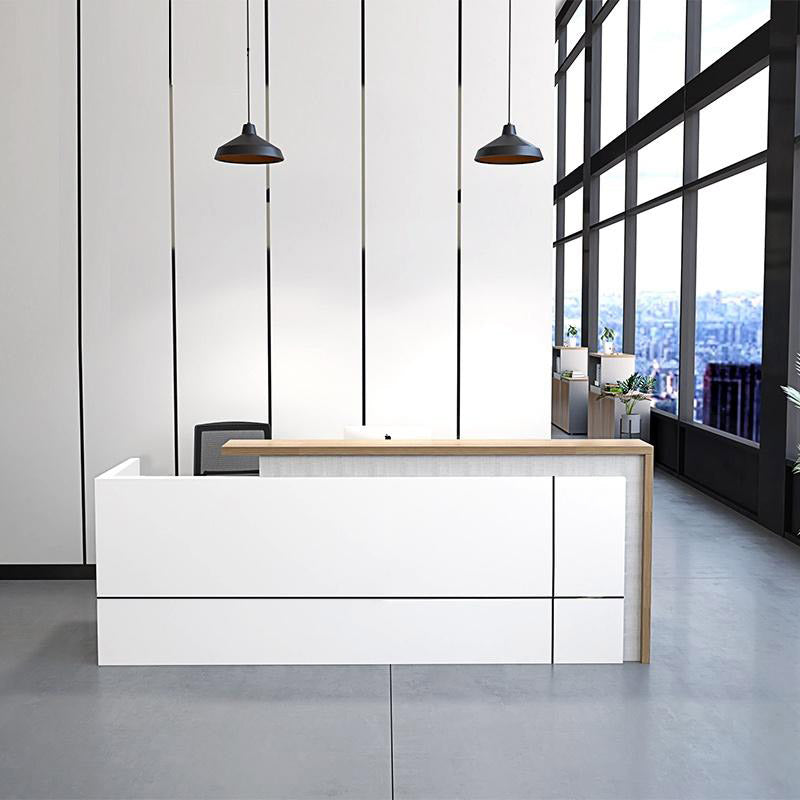 Artemis 2.4M Reception Desk Counter Desks- Left