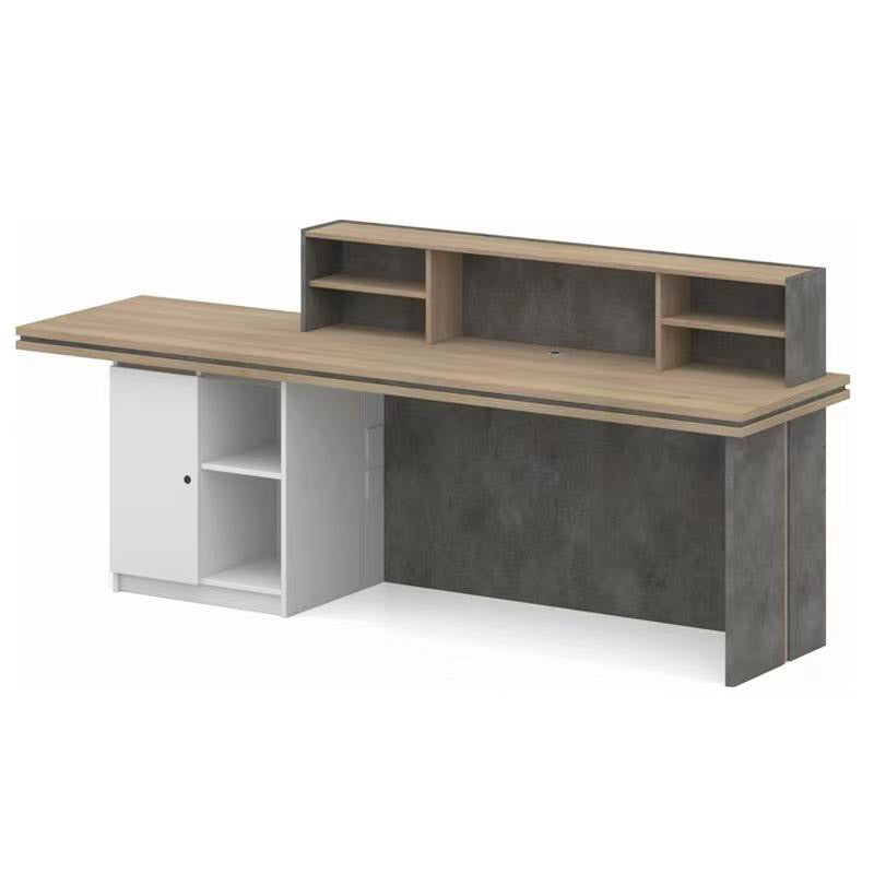 Hera 2.4M Reception Desk Counter Desks- Right