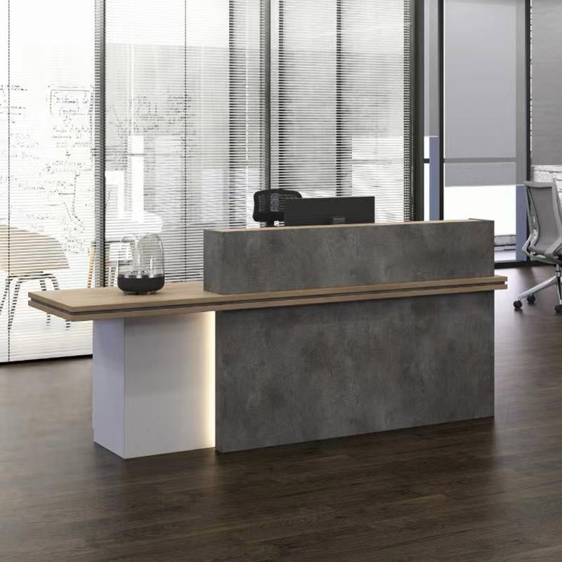 Hera 2.4M Reception Desk Counter Desks- Left