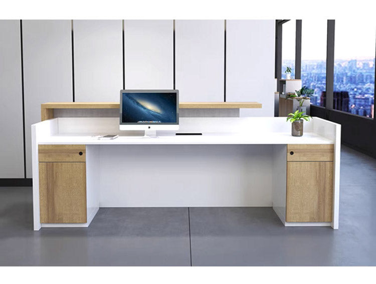 Artemis 2.4M Reception Desk Counter Desks- Left