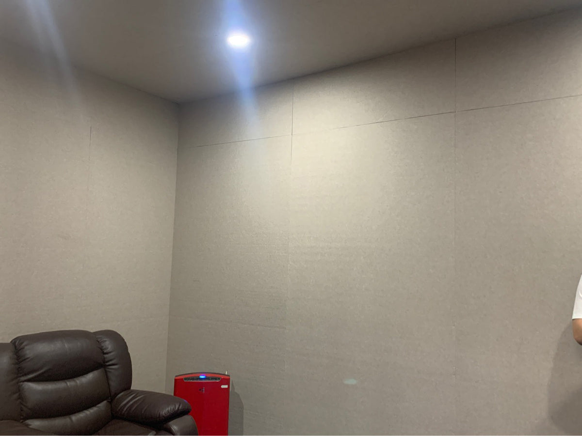 8Pcs 600*600*12mm Soundproof Panels Acoustic Panel Sound Absorbing Wall Ceiling Board