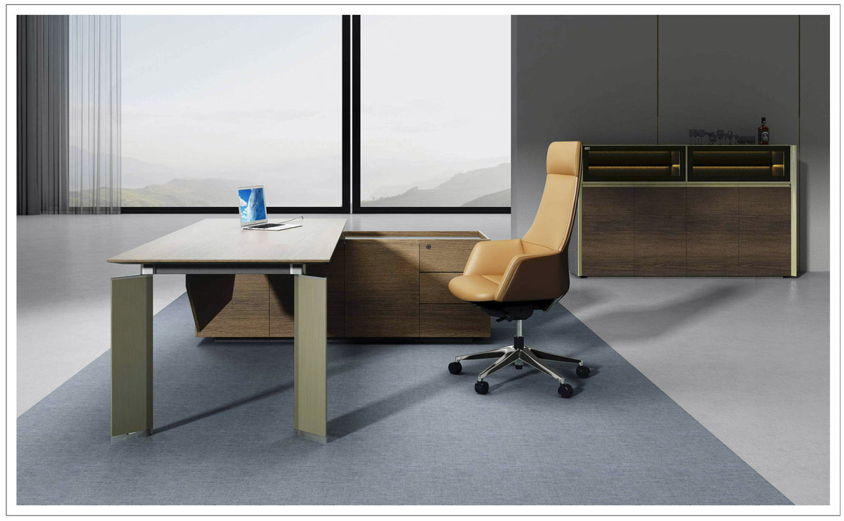 2.4M Executive Desk Office Fit Out Furniture Melbourne Australia